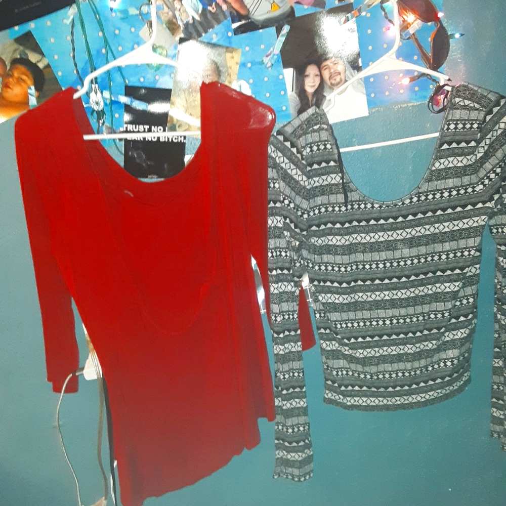 Dress and causal shirt bundle